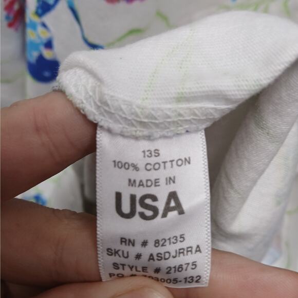 Fresh Produce T-shirt Rainbow AQM Sun Catcher Tropical Fish Print Midi Dress NWT - Picture 6 of 7